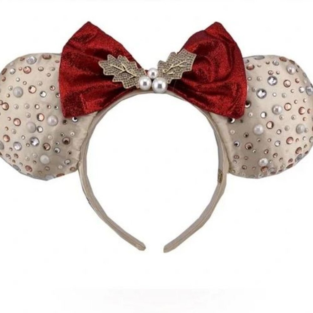 Baublebar x Disney Minnie Holiday Ears / Headband - Picture 4 of 10